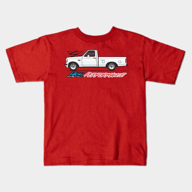 White lightning Kids T-Shirt by JRCustoms44